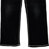 True Religion Contrast Stitch Jeans - 23W 23L Black Cotton