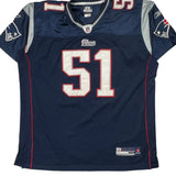 New England Patriots Reebok Nfl Football Jersey - 2XL Navy Polyester