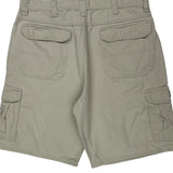 American Eagle Cargo Shorts - 36W 9L Beige Cotton