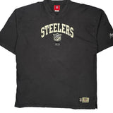 Steelers Nfl Football Shirt - 2XL Black Cotton