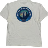 Oneita Graphic T-Shirt - XL White Cotton
