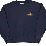 Lee Sweatshirt - XL Navy Cotton Blend