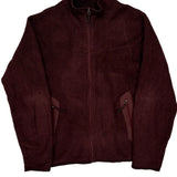 Arc''Teryx Fleece Jacket - XL Burgundy Polyester