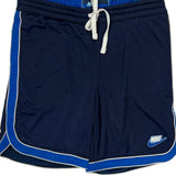 Nike Sport Shorts - Large Navy Polyester
