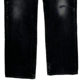 Levis Jeans - 35W 29L Black Cotton