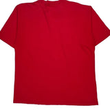 Single Stitch Deutschland Artex Graphic T-Shirt - XL Red Cotton