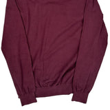 Tommy Hilfiger Jumper - Large Burgundy Cotton