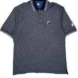 Rotary Lions Starter Polo Shirt - XL Grey Cotton Blend