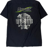 Compressed Gas Solutions Dickies Graphic Short Sleeve Shirt - Medium Black Cotton