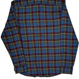 Wrangler Checked Flannel Shirt - Medium Green Cotton