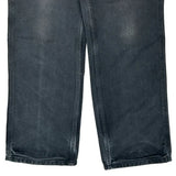 Carhartt Double Knee Carpenter Trousers - 32W 32L Black Cotton