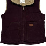 Forge Workwear Vest - Medium Burgundy Cotton