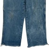 Dickies Double Knee Carpenter Jeans - 32W 26L Blue Cotton