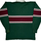 South Oakleigh College Psw Striped Rugby Shirt - Small White Cotton