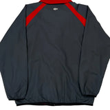 Adidas Track Jacket - Large Gray Polyester