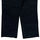 Carhartt Double Knee Carpenter Pants - 30W 27L Black Cotton