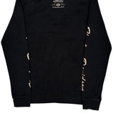 Niagara Falls Canada Harley Davidson Spellout Track Jacket - Large Black Cotton