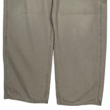 Carhartt Carpenter Trousers - 36W 30L Khaki Cotton
