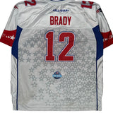 Pro Bowl 2008 Reebok Tom Brady Football Jersey - 2XL Blue Polyester
