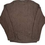 Chaps Ralph Lauren Sweater - Large Brown Cotton