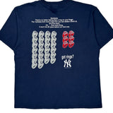 New York Yankees Lee Sport Mlb T-Shirt - XL Blue Cotton