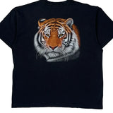 Wild Single Stitch T-Shirt - Large Black Cotton