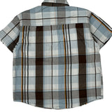 Age 4 Fubu Checked Short Sleeve Shirt - Small Multicoloured Cotton