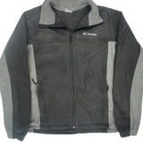 Columbia Fleece Jacket - XL Gray Polyester
