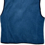Woolrich Fleece Gilet - Large Blue Polyester