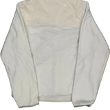 The North Face Fleece Jacket - Medium Cream Polyester