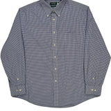 Ralph Lauren Checked Shirt - XL Blue Cotton