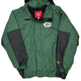 Green Bay Packers Nfl Football Jacket - Medium Black Polyester