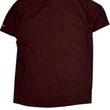 Carhartt T-Shirt - Large Burgundy Cotton