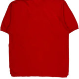Tommy Hilfiger Polo Shirt - Large Red Cotton