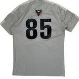 D.C. United Adidas Football Shirt - Medium Grey Polyester