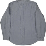 Ralph Lauren Striped Shirt - XL Blue Cotton