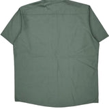 Red Kap Short Sleeve Shirt - XL Green Polyester Blend