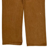 Carhartt Carpenter Trousers - 34W 32L Brown Cotton