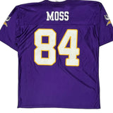 Minnesota Vikings N.F.L. Team Apparel Football Football Jersey - Large Purple Polyester
