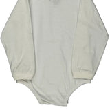 Age 3 Nike Long Sleeve T-Shirt - 3XS White Cotton