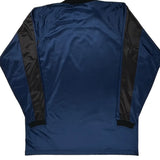 Umbro Long Sleeve Football Shirt - XL Blue Polyester
