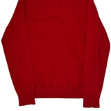 Tommy Hilfiger 1/4 Zip - XL Red Cotton
