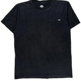 Dickies T-Shirt - Large Black Cotton