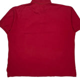 Woolrich Polo Shirt - Large Red Cotton