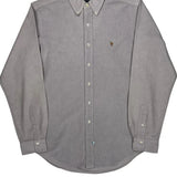 Ralph Lauren Shirt - Large Gray Cotton
