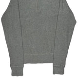 Polo By Ralph Lauren 1/4 Zip - Large Gray Cotton