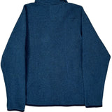 Patagonia Fleece Jacket - Small Blue Polyester