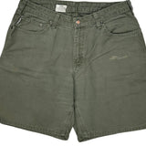 Carhartt Carpenter Shorts - 32W US 10 Green Cotton