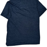 Lee Henley T-Shirt - XL Blue Cotton Blend
