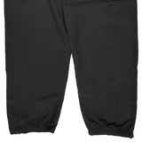 Reebok Track Pants - Large Black Nylon